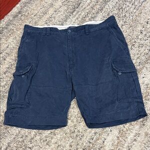 Polo Ralph Lauren big mens Navy Blue Cargo Shorts sz 46B